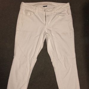 American Eagle White Jeggings